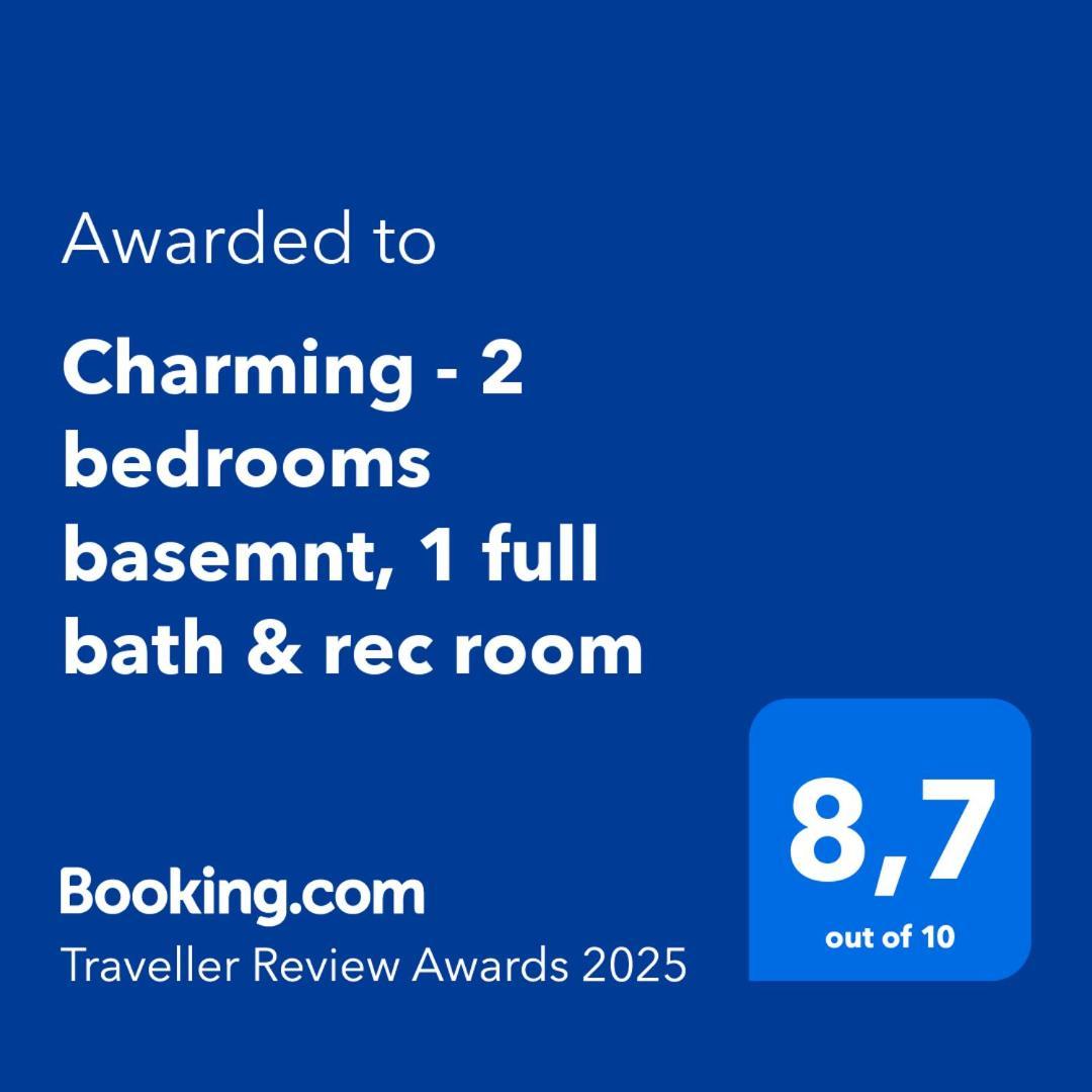 Charming - 2 Bedrooms Suite, 1 Full Bath & Family Room كاملوبس المظهر الخارجي الصورة
